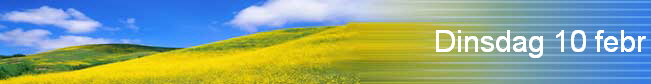 Dinsdag 10 febr