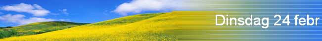 Dinsdag 24 febr